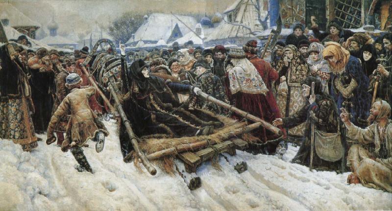 Mo Luozuo her aristocratic women, Vasily Surikov